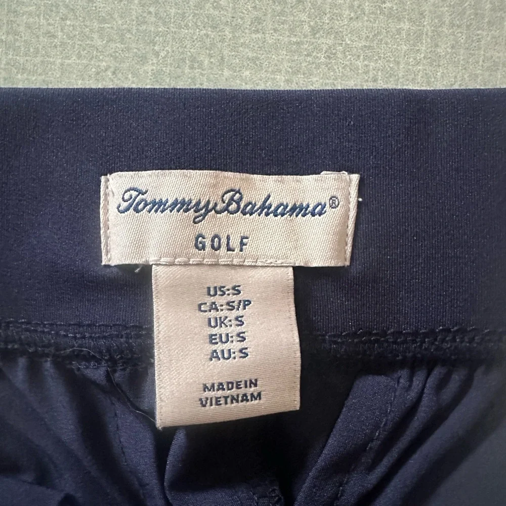 Tommy Bahama Navy Straight-Leg Women's Trousers